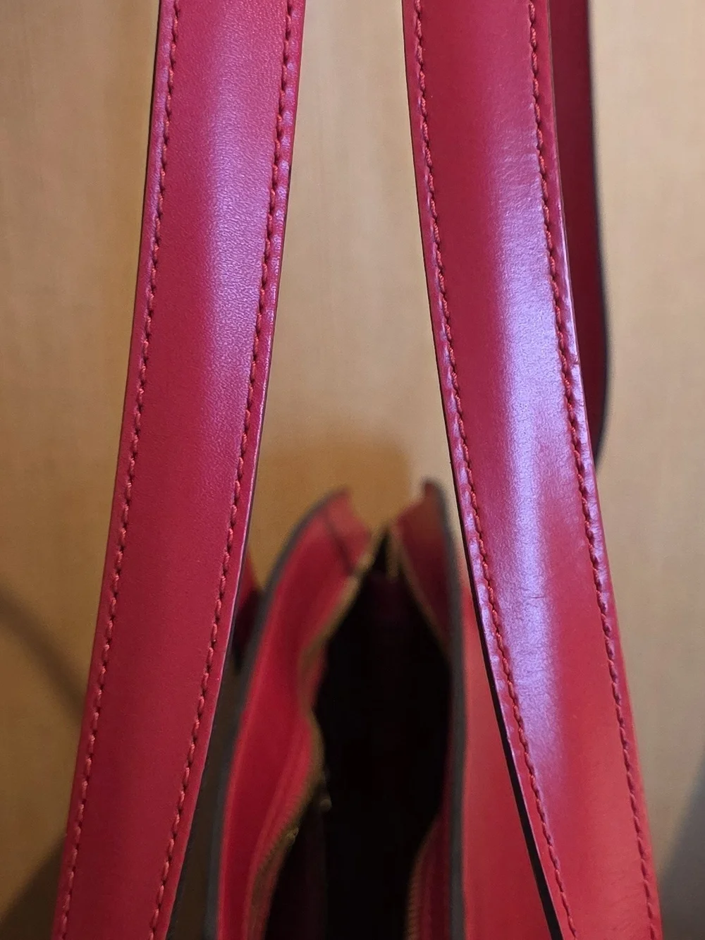 Louis Vuitton Red Epi Leather St. Jacques Women’s Tote